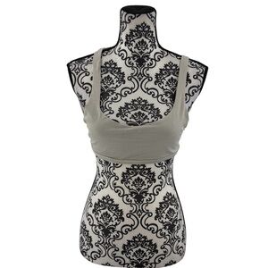 Lululemon Light Grey Free to Be Wild Strappy MultiCross Sports Bra Low-Med Impct